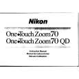 NIKON ONE TOUCH ZOOM70 Owners Manual