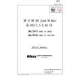 NIKON AF-S VR DX ZOOM NIKKOR 18-200/3.5-5.6G ED Service Manual