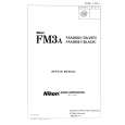 NIKON FM3A Service Manual