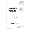 NIKON PRONEA600I Service Manual