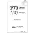 NIKON F70 Service Manual
